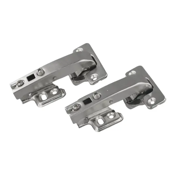 2Pcs Buffer Hinge 90°Hydraulic Hinge Folding Cabinet Door Hinge Heavy Duty For Home Improvement Hardware Accessories