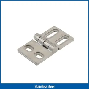 2pcs Precision Cast Heavy-Duty Concealed Hinge 304 Stainless Steel Equipped With Industrial Equipment Cabinet Doors