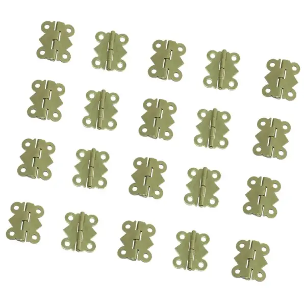 Heavy Duty Iron Door Hinge Antique Style Quiet Bearing Furniture Hardware for Cabinet Closet