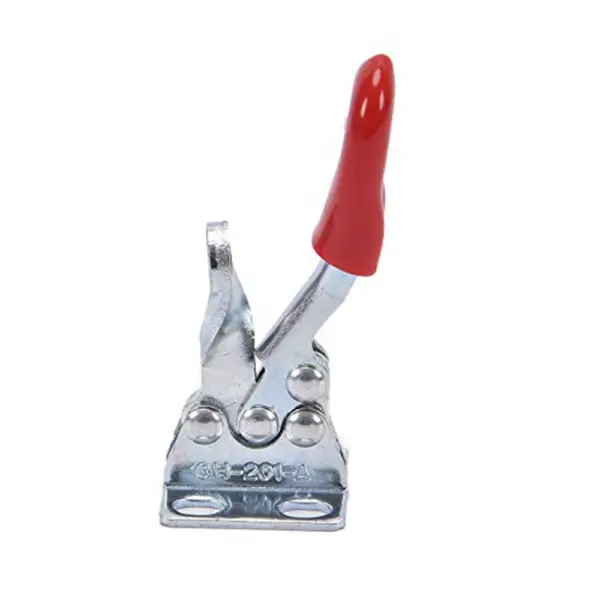 Safe Material Red Toggle Clamp GH-201A 27Kg Quick Release Tool Horizontal Clamps Hand New Heavy Duty Tooling Accessory