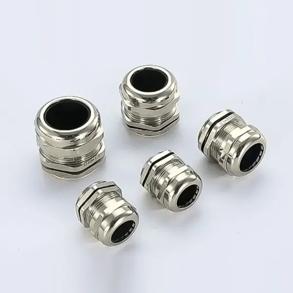 1PCS Brass Nickel Plated Metal Cable Waterproof Joint Gland 304 Stainless Steel Sealed Explosion-proof Gland Stuffing Box