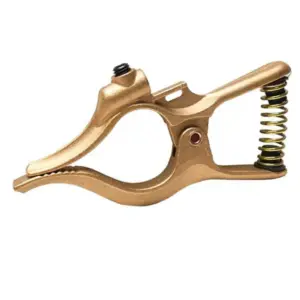 【TODAY-ONLY!】For Welding Machine Compatible 500A T-Style Heavy Duty Full Copper For Welding Ground Clamp With Spring