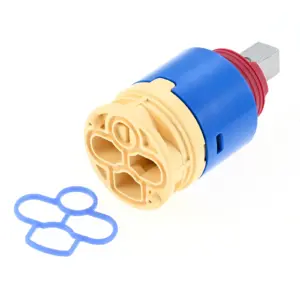 1 Set 40mm Shower Faucet Cartridge Replacement HL-40 (JL02BJ) Pressure Balance Shower Cartridge Fit for Tub/Shower Faucet Valve