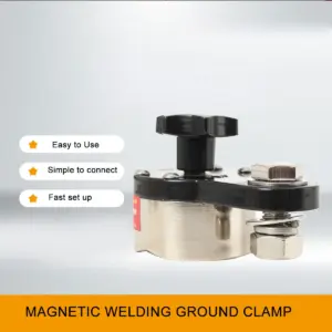 On/Off Magnetic Welding Ground Clamp Rare Earth Switchable Magnet Welding Holder 600A