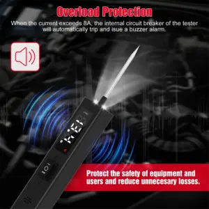 Retail! Car Circuit Tester V100 Probe Tester 12V 24V Car Voltage Tool Continuity Test Component Activation Diagnostic Tool