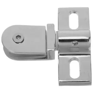 1Set Zinc Alloy Heavy Duty Pivot Hinge Bathroom Shower Door Hardware Dual Direction Opening Glass Door Hinges Clamp