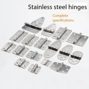304 stainless steel hinges, thickened heavy-duty hinges, hardware folding cabinet doors, folding accessories, door swing hinges