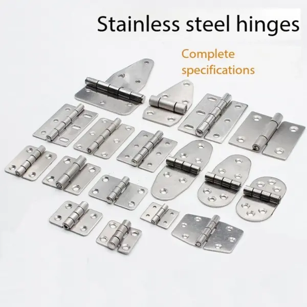 304 stainless steel hinges, thickened heavy-duty hinges, hardware folding cabinet doors, folding accessories, door swing hinges