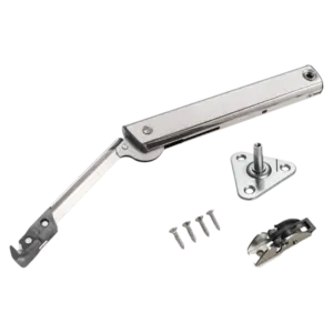 Heavy Duty Hydraulic Cabinet Hinge Adjustable Concealed Soft Closing Hinges Durable Buffering Lift Up Door Hardware