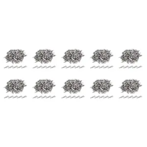 A04G-1000PCS 1.06IN / 27Mm Mini Metal Alligator Clips, Crocodile Clamps Silver Tone Nickel Plated Test Line Spring Clamps.