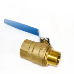 Inner and Outer Threaded Copper Ball Valve 1/4''1/2''1'' Thickened Water Pipe Valve Air Water Oil Flow Control Plumbing Fitting