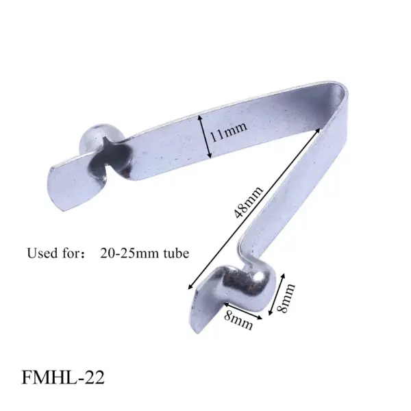 Manufacturer China Manufacture spring button clip,button spring clips,push button spring clips FMHL-22 Used for 20-25mm tube