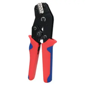 SN Series Ratchet Crimping Tool Multi-Functional For Bare/Cold-Pressed/Spade Terminals 0.08-6mm² (AWG 28-10）Ergonomic Grip