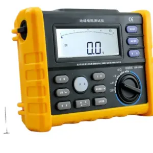 High Precision AC DC High Voltage Electric Digital Insulation Resistance Tester with PI and DAR Function