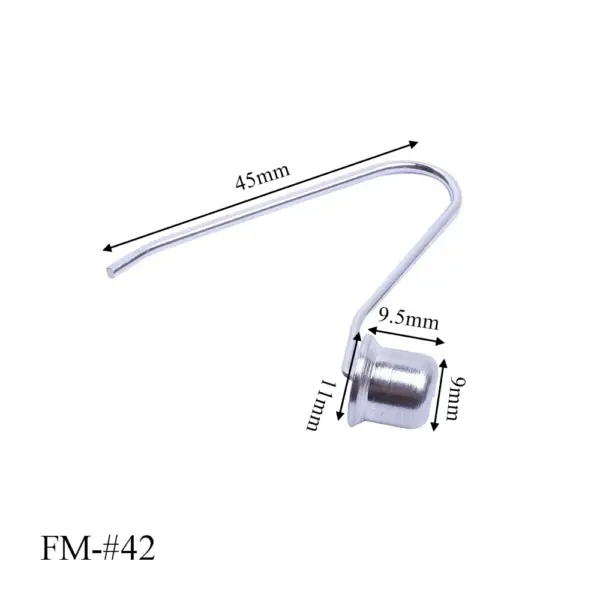 5pcs 6mm-9mm Push Button Spring for15-25mm tube Locking Tube Pin Button Mounting Spring Clips for Tent Pole