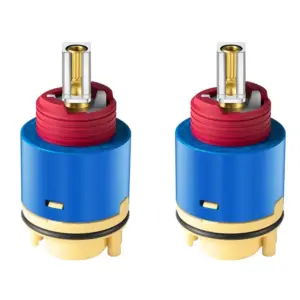 ABVT-2X JH02BJ HL-40 Shower Core Replacement,40Mm Pressure Balance Cartridge,For Tub And Shower Faucet Valve