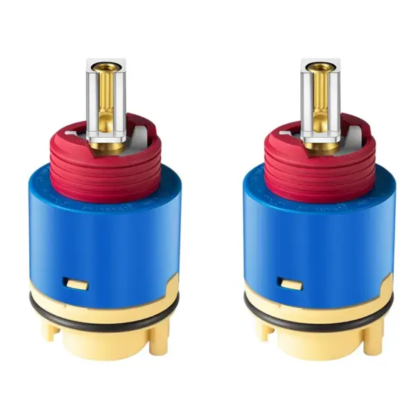 ABVT-2X JH02BJ HL-40 Shower Core Replacement,40Mm Pressure Balance Cartridge,For Tub And Shower Faucet Valve
