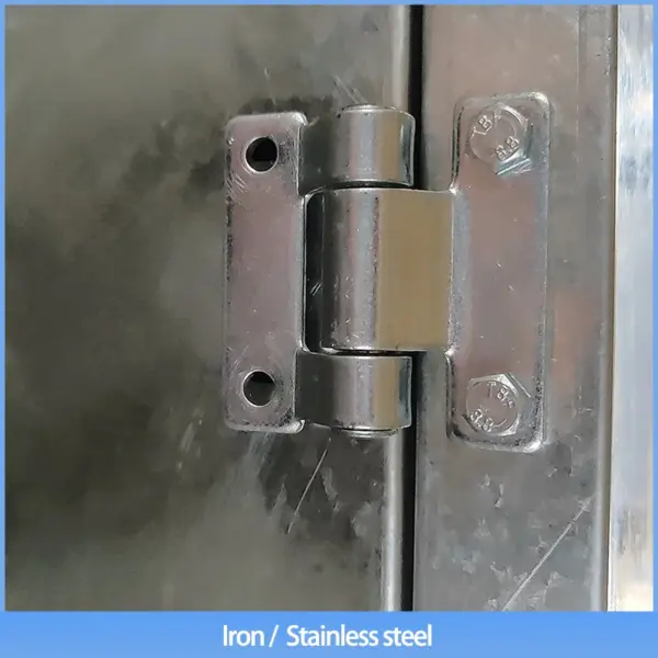 （6-Piece Set）Stainless Steel Or Iron Folding Hinge Industrial Equipment Distribution Box Chassis Cabinet Door Heavy-Duty Hinge