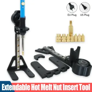 Heat Set Thread Insert Stealth Press M2 M3 M4 M5 M6 Soldering Iron Tip Copper Insertion Nut Tool Kit for 3d Printer Accessories