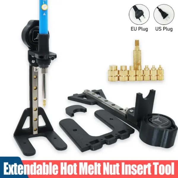 Heat Set Thread Insert Stealth Press M2 M3 M4 M5 M6 Soldering Iron Tip Copper Insertion Nut Tool Kit for 3d Printer Accessories