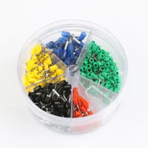 YIRU Tool 400pcs Wire Ferrules Terminal Kit for Electrician, Electronic Using with High Quality