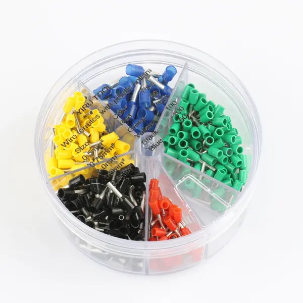 YIRU Tool 400pcs Wire Ferrules Terminal Kit for Electrician, Electronic Using with High Quality