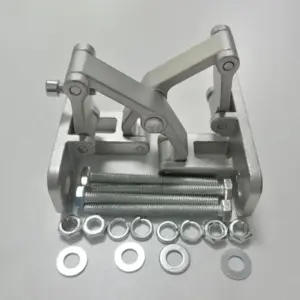 Stainless Steel Hidden Door Hinge Heavy Duty Adjustable Opening for Pipe Well Safety Secret Doors