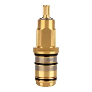 1Pc Thermostatic Spool Brass Cartridge Shower Mixer Valve Bar Replacement Parts For Bathroom Kitchen Tap Facuet Accessories