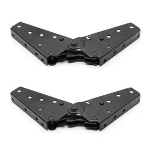 2Pcs Sofa Bed Hinge 3-Position Angle Mechanism Soft Metal Bed Furniture Hardware Thicken Hardware Accessories Foldable