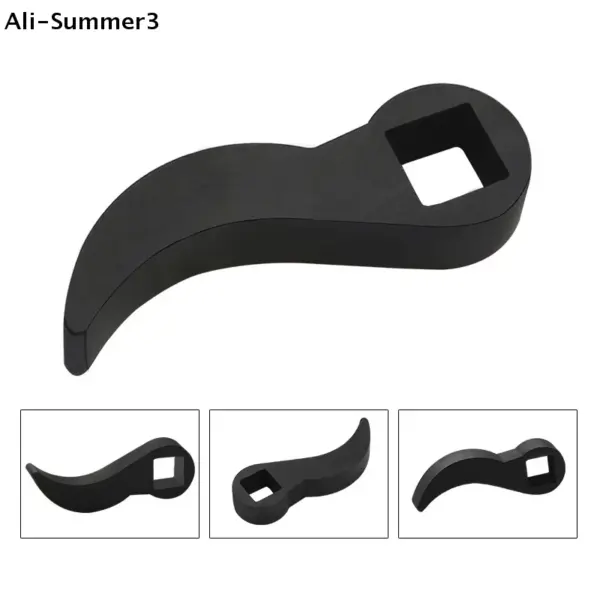 【Y1A】Bull Horn Pry Bar Adapter Head Adjustable Angle Bar For 1/2 3/8 Ratchet Open-End Wrench Half Drive Shaft Disassembly Tool