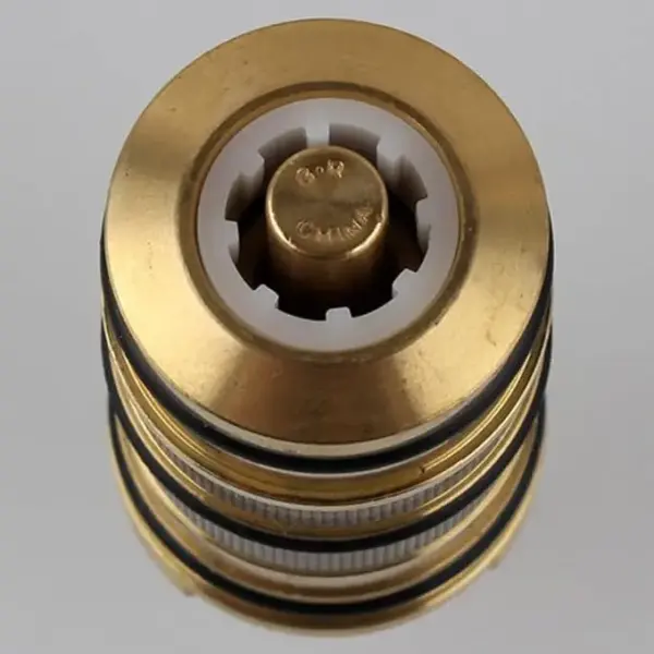Brass Shower Thermostatic Cartridge Replacement Kit - Bathroom Water Temperature Control Mixer Valve Bar Faucet Repair
