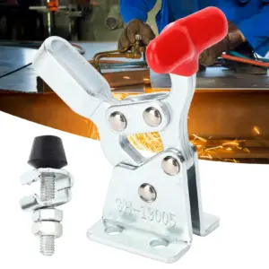 Welding Toggle Clamp Horizontal Fixture Elbow Compressor Quick Release Hand Tool GH‑13005 Toggle Clamp Clamp Pressure