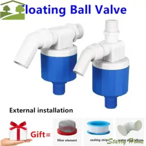 Creative Automatic Stop Automatic Water Level Control Valve Durable Quick Connect Float Switch Adapter Thread Inlet Valve Tower