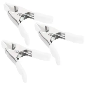 3Pcs Wedding Dress Spring Clips A-Shaped Arch Backdrop Clips Backdrop Stand Plastic Spring Clamps PVC Clips Photography Clips