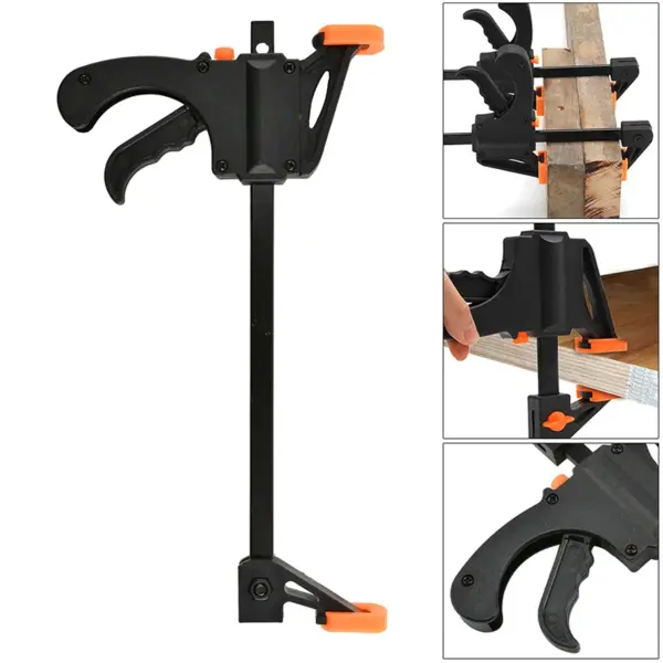 Woodworking Work Bar Mini F Clip Set Hard Quick Ratchet Release Clip Woodworking Clamp