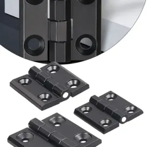 1x Door Butt Hinges Heavy Duty Backflap Hinges Aluminium Box Distribution Box Electrical Cabinet Door Hinge Industrial Hardware