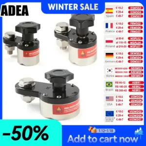 ADEA Allsome On/off Magnetic Welding Ground Clamp Rare Earth Switchable Magnet Welding Holder 200a/300a/600a