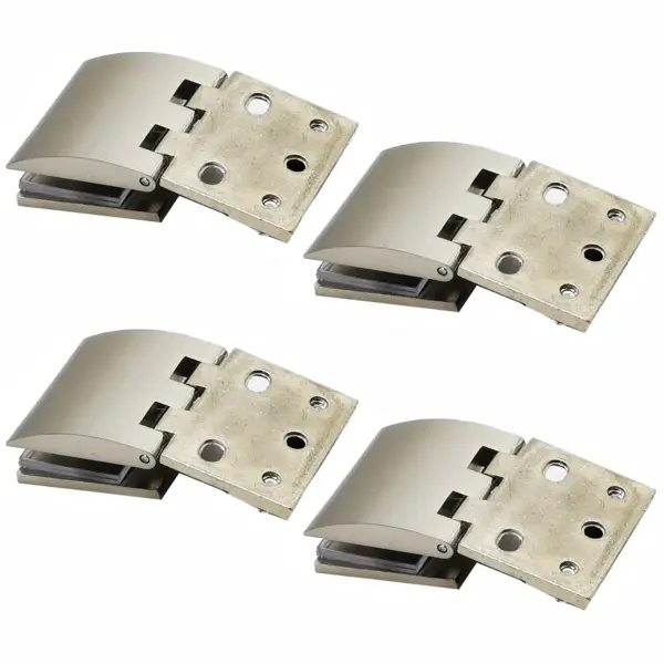 Door Hinges Zinc Alloy Hinge Glass Hinge Heavy Duty Glass Door Hinges Designed to Withstand Daily Use and Wear