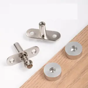 Heavy-Duty Rotation Mounting Hardware Adjustable Silent Pivot Windows Hinges Anti-Rust Corrosion-Resistant Pivot Doors Hinges