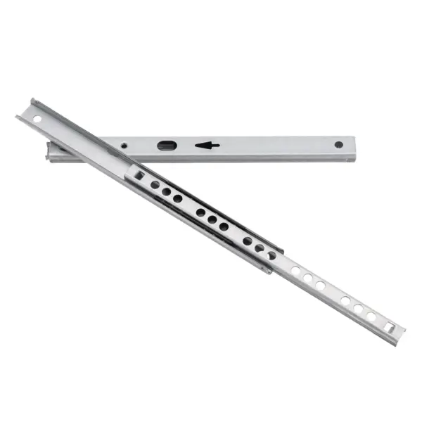 Furniture Drawer Slides Rail Parts 2pcs Cupboard Drawer Full Extension Kitchen Slides Guide Newest Nobby Fashion