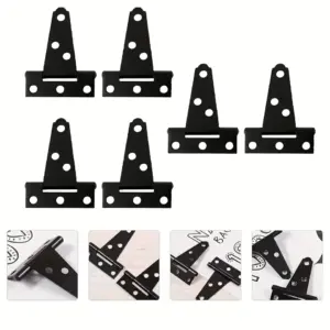 Heavy Duty T Shaped Hinges Iron Material Galvanized Process Furniture Hinges Door Hinges Cabinet Hinges Gate Hinge Hardware