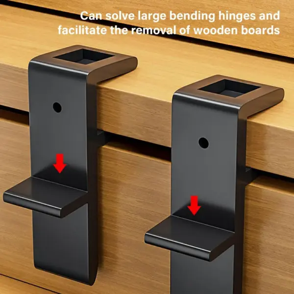 Wardrobe Cabinet Board Clip 4 Piece Beveled Fixing Jig Universal Closing Fixed Clip Tools For 15 20mm Wardrobe For Home Office