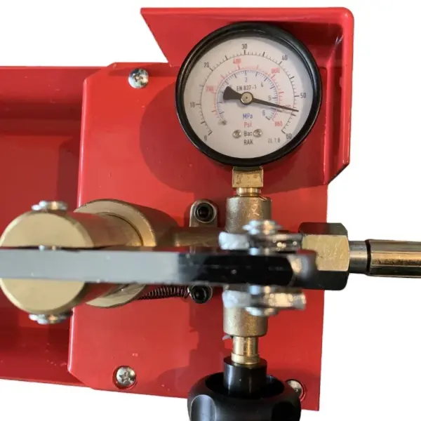 best seller  Manual Hydraulic Test Equipment Portable Steel Water Tank Hand Test Pump Hydraulics and Valves