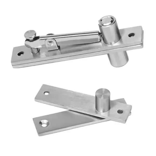 Heavy Duty Door Pivot Hinge System Stainless Steel Hard Invisible Door Hinges 360-degree Rotating High Quality
