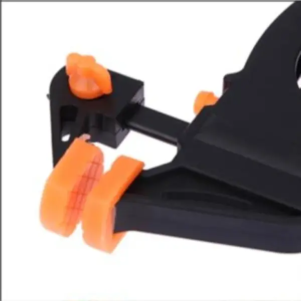 4 Inch F Type Woodworking Clamp Heavy Duty Woodworking Work Bar Clip Kit Quick Ratchet Release DIY Carpentry Gadget Hand Tools