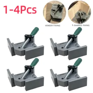 90 Degree Right Angle Clip Clamp Picture Frame Corner Clamp Right Angle Welding Woodworking Clamping Tool Aluminum Corner Clamp