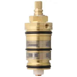 AB35-Brass Replacement Thermostatic Spool Cartridges Bath Mixer Faucet Shower Valve Constant Temperature Control Spool
