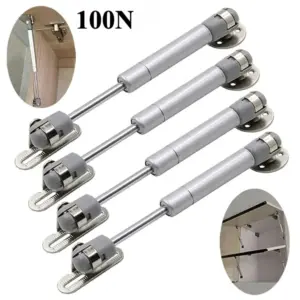 6/8inch Gas Springs 100N Gas Struts Lift Supports Shocks Soft Close Hinges Furniture Cabinet Door Lid Stay for Storage Box Strut