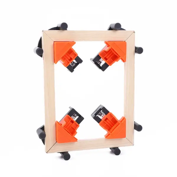 Wood Angle Clamps 90 Degrees Woodworking Corner Clamp Right Clips DIY Fixture Hand Tool for Furniture Cabinet Repair