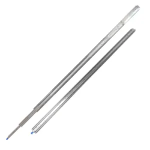 Heavy Duty Drawer Slides Rust Proof 3-Fold Guide Rail Wear Resist Professional Drawer Runners for RV Truck Mechanical Cabinet